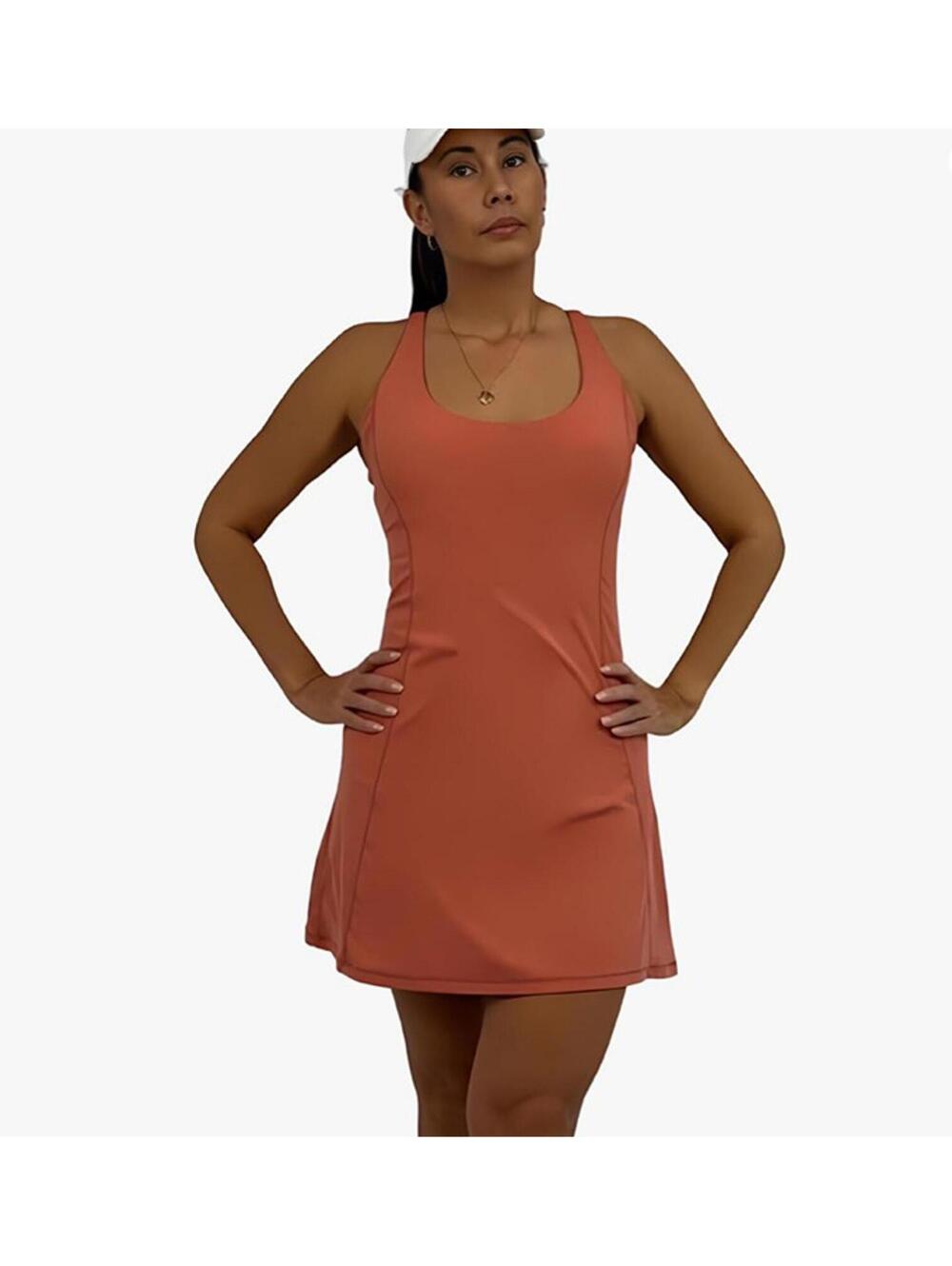 NWOT Women's Pickleball Dress Coral size Large